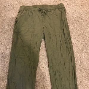Old navy linen pants size XL